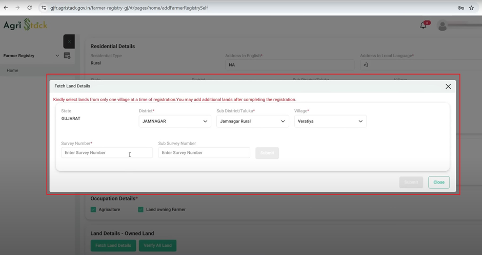 farmer registration કેવી રીતે કરવુ? નવી અપડેટ પ્રમાણે Framer registry, જાણો Step By Step સંપુર્ણ પ્રોસેસ 